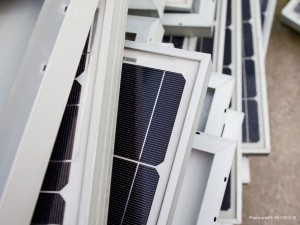 Ausgemusterte Solarmodule