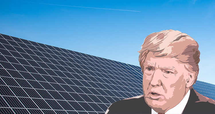 Trump schlägt Solar-Module auf Grenzmauer vor